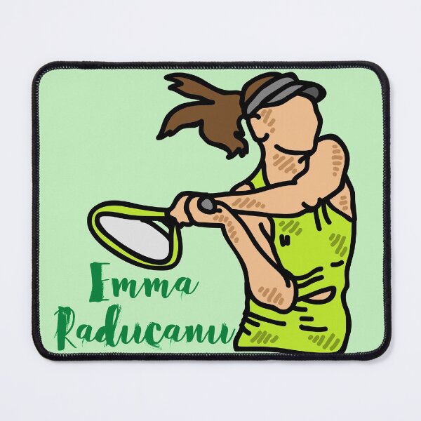 Item preview, Emma Raducanu British professional tennis player designed and sold by OneAction.