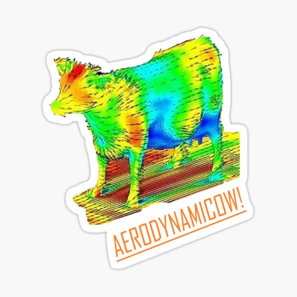 Item preview, Cow Aerodynamics, Aerodynamicow | Engineering designed and sold by Thermopolium.