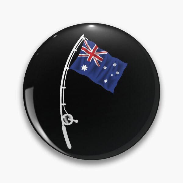 Artikelvorschau, Angeln - Australien Gone Fishing Day - Australische Flagge entworfen und verkauft von Designforoz.