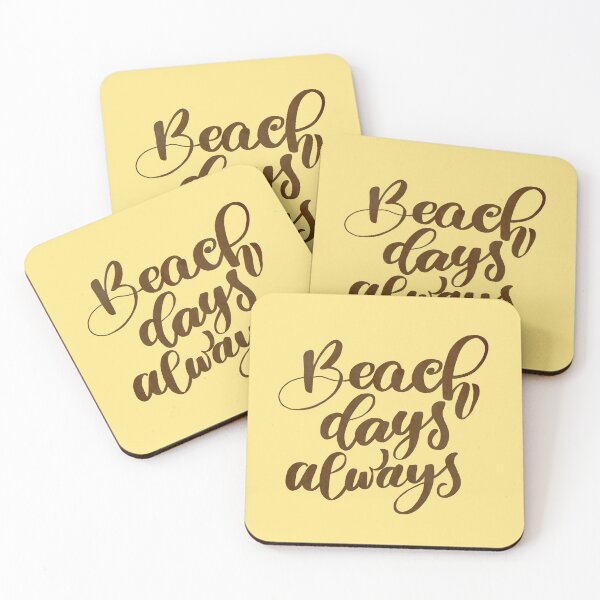 Item preview, Beach days designed and sold by Merchbybells.