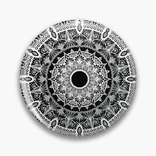 Item preview, Rosette 4 black designed and sold by MandalabyNessah.