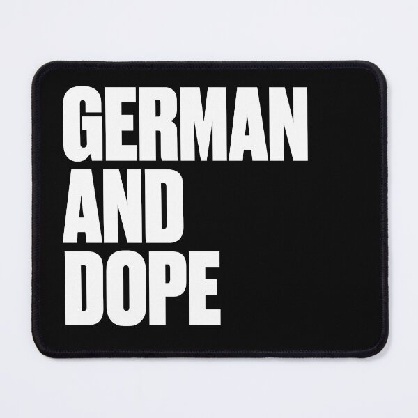 Item preview, German And Dope designed and sold by PosterpartyCo.