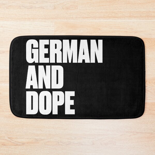 Item preview, German And Dope designed and sold by PosterpartyCo.