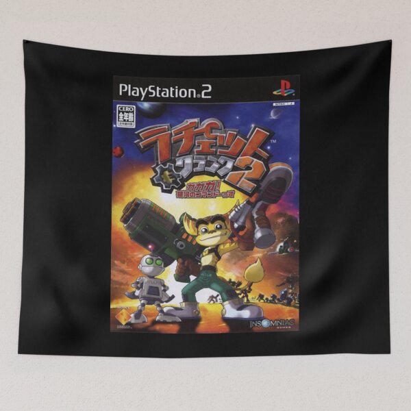 Item preview, Ratchet and Clank 2 Japanese Cover  | Perfect Gift|Ratchet clank designed and sold by justinaan.