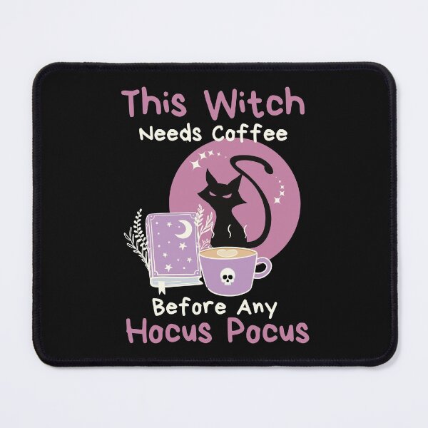 Item preview, This Witch Needs Coffee Before Any Hocus Pocus designed and sold by Airmilly Store.