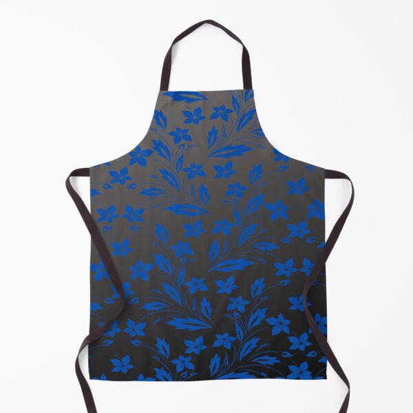 Item preview, Flowered Blue Pattern designed and sold by Branka.