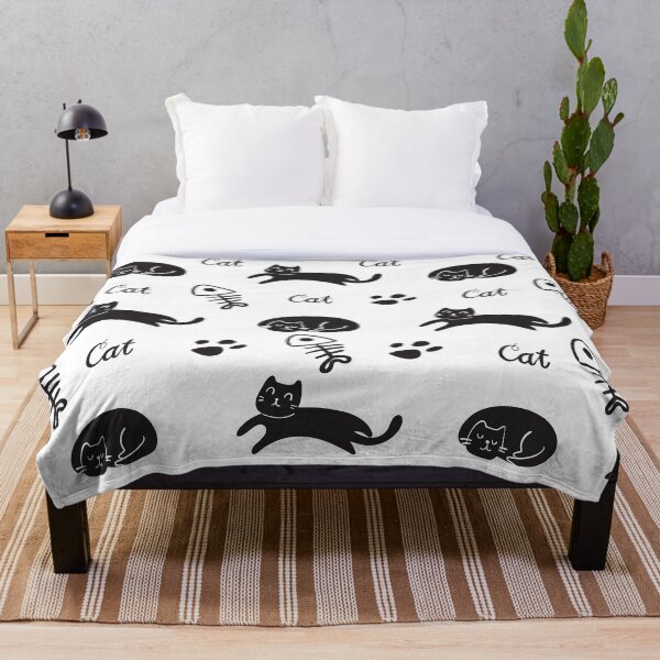 Item preview, black cat designed and sold by SanDaDesignSL.