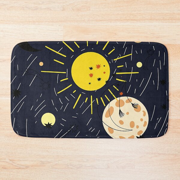 Item preview, sun,moon,stars,planet abstract modern art designed and sold by cutecrazytshirt.