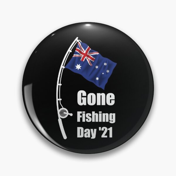 Artikelvorschau, Angeln - Australia Gone Fishing Day 2021 - Australische Flagge entworfen und verkauft von Designforoz.
