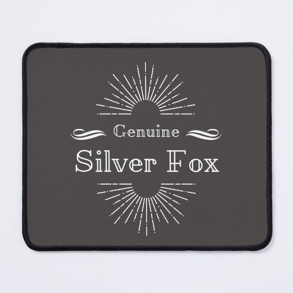 Item preview, Openly Grey, Genuine Silver Fox designed and sold by Coralgb.