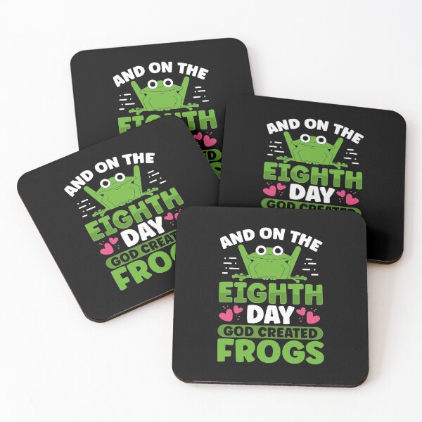 Item preview, And on the Eighth Day God Created Frogs  designed and sold by ComfyRebel.