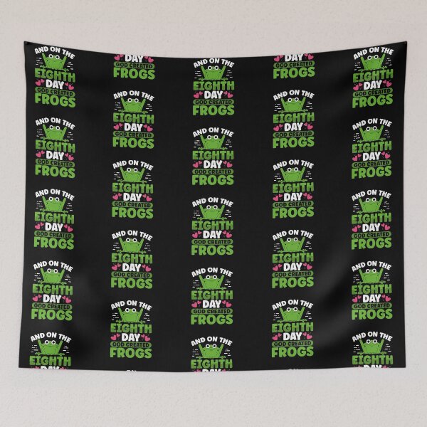Item preview, And on the Eighth Day God Created Frogs  designed and sold by ComfyRebel.