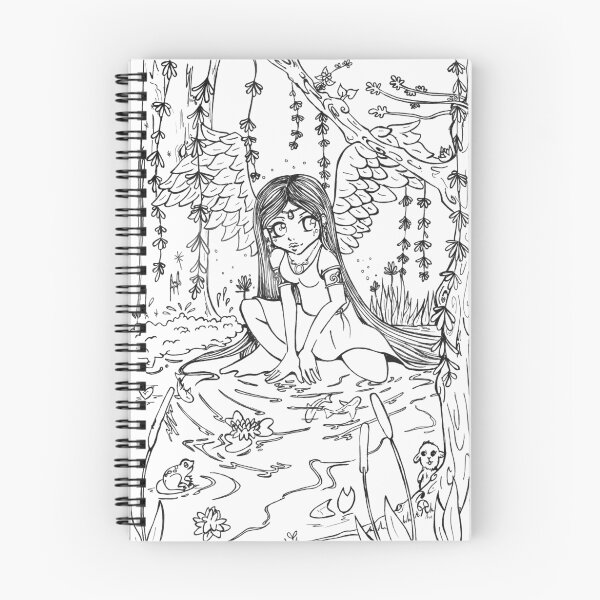 Item preview, Angel Falls Colouring Design  designed and sold by CraftyPrincess.