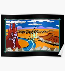 Buffalo Hunt Poster