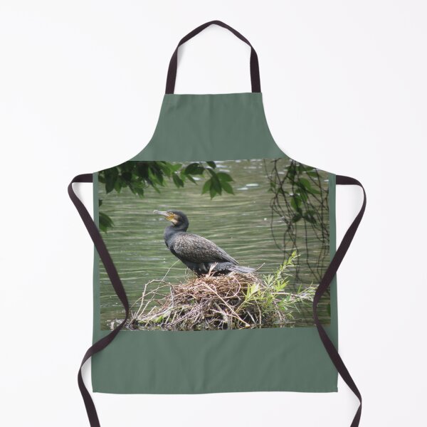Item preview, Cormorant on a Nest Photograph designed and sold by naturegallery.