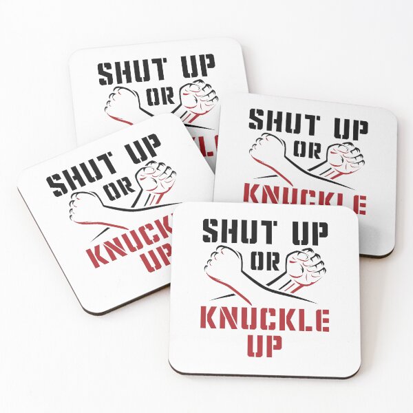 Item preview, Shut Up or Knuckle Up Bare Knuckle Boxing designed and sold by jaygo.