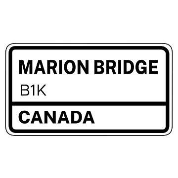 Artwork thumbnail, Marion Bridge B1K Zip Code by Rajadrone