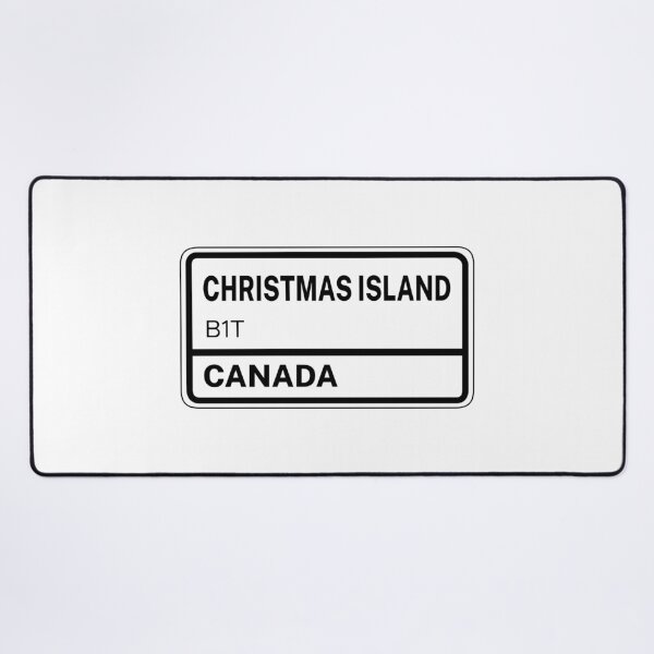 Item preview, Christmas Island B1T Zip Code designed and sold by Rajadrone.