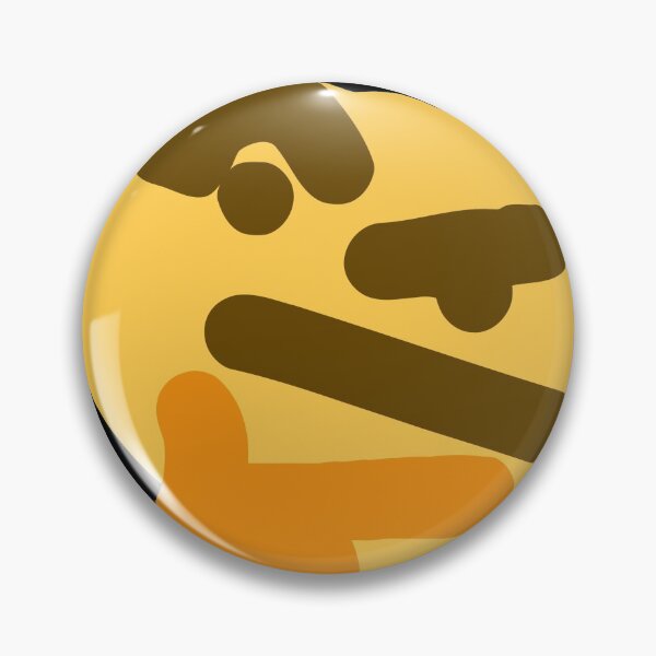 Item preview, Overthonking Much Meme Face designed and sold by PosterpartyCo.