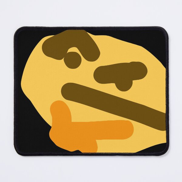 Item preview, Overthonking Much Meme Face designed and sold by PosterpartyCo.