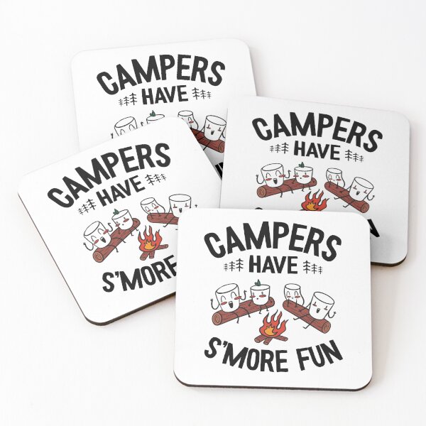 Item preview, Campers Have S'more Fun Funny Camping designed and sold by Stronzi.