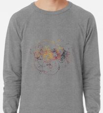 Time Lord Writing (schwarz) Leichter Pullover