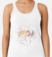 Time Lord Writing (schwarz) Tanktop für Frauen
