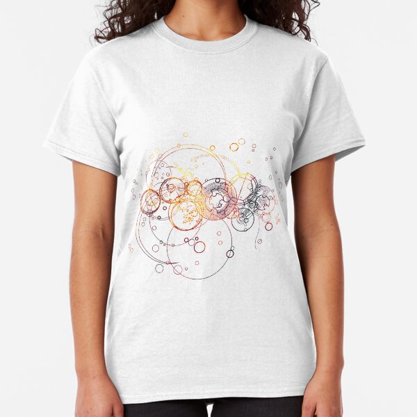 Time Lord Writing (black) Classic T-Shirt
