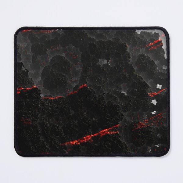 Item preview, Black volcanic rock print. Black red mountains designed and sold by mauscraft.