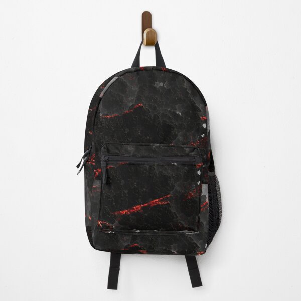 Item preview, Black volcanic rock print. Black red mountains designed and sold by mauscraft.