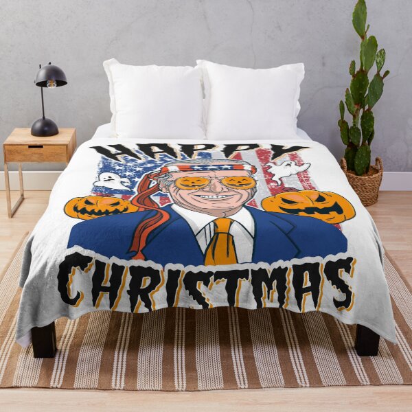 Artikelvorschau, Happy Christmas Halloween American Flag Boo Funny Joe Biden entworfen und verkauft von Stronzi.