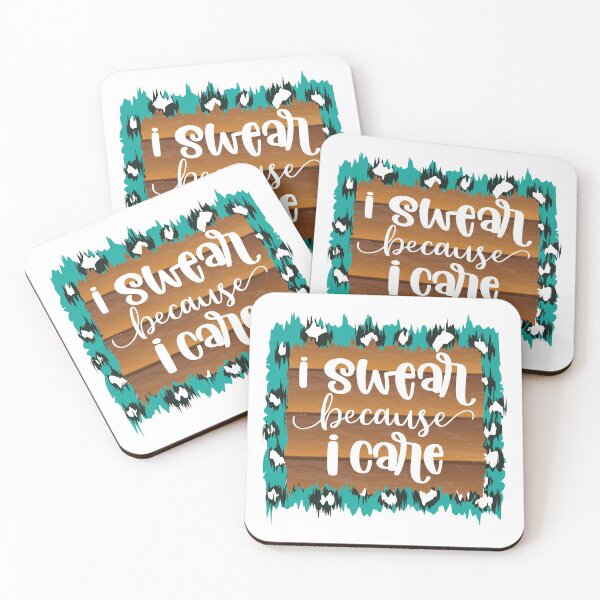Item preview, I Swear Because I Care designed and sold by Trinket-Trickster.