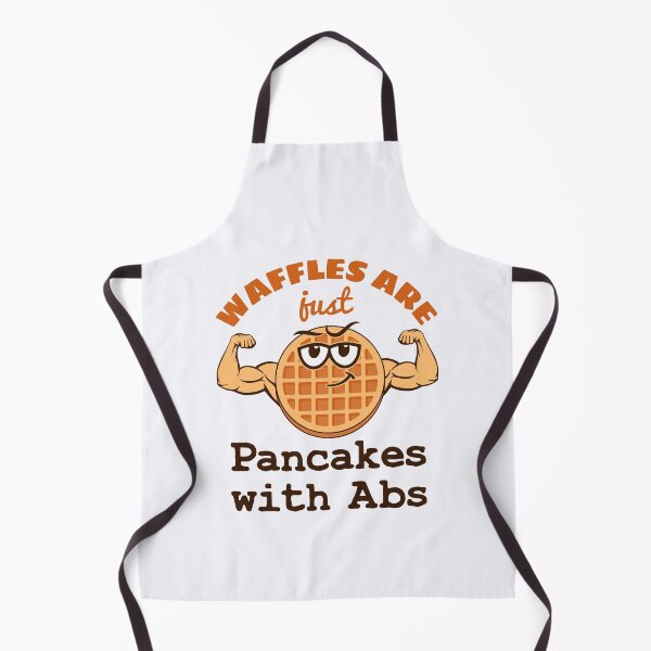 Item preview, Waffles Are Just Pancakes with Abs designed and sold by jaygo.