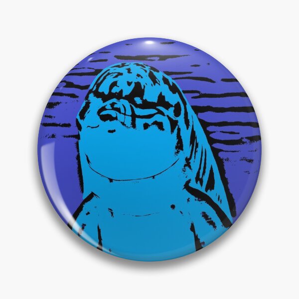 Item preview, Dolphin Funny designed and sold by RevolutionInPaint.