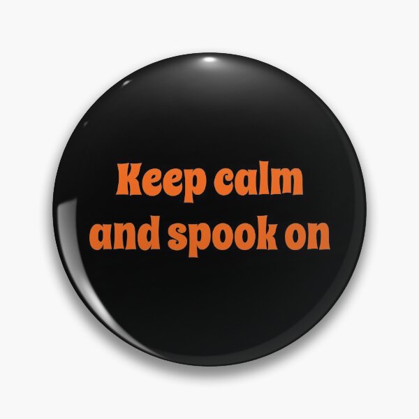 Item preview, Keep calm and spook on designed and sold by Cat Print.
