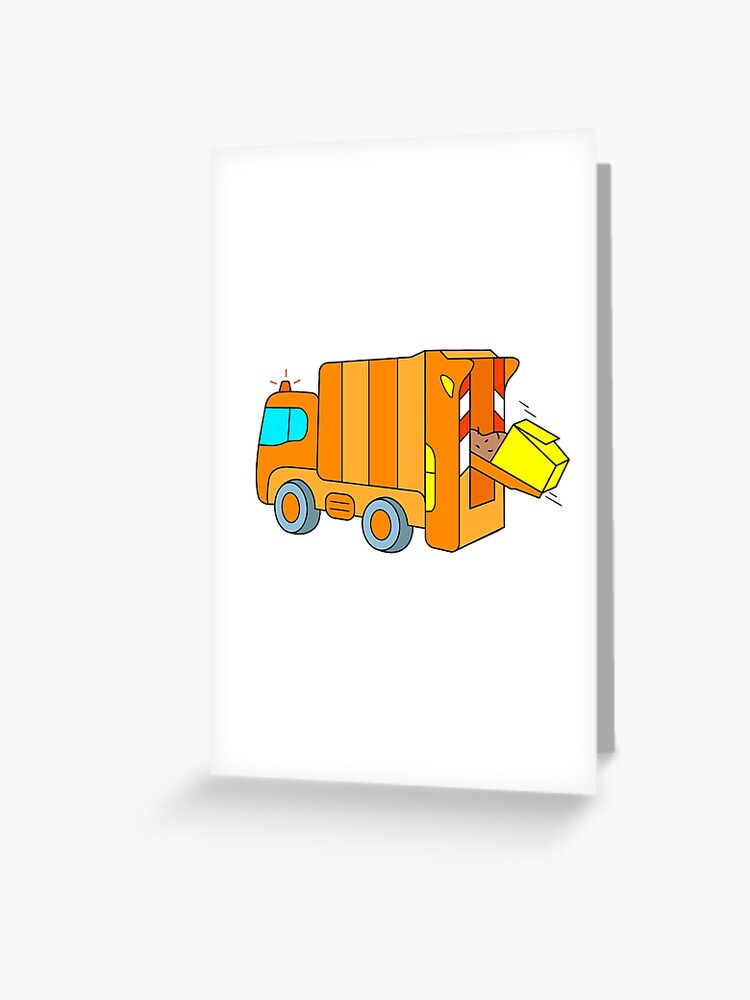 Fotodruck for Sale mit Müllabfuhr Müllauto Müllwagen von samshirts