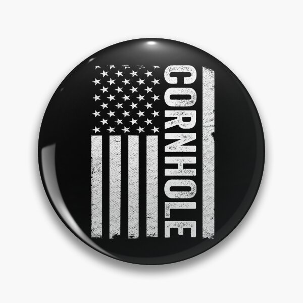Item preview, US American Flag Corn Hole Bean Bag Toss Player Cornhole designed and sold by Stronzi.