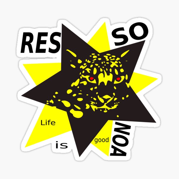 Ressonoa for technology Sticker