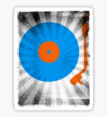 Vinyl Record Pop T-Shirt 2 Sticker