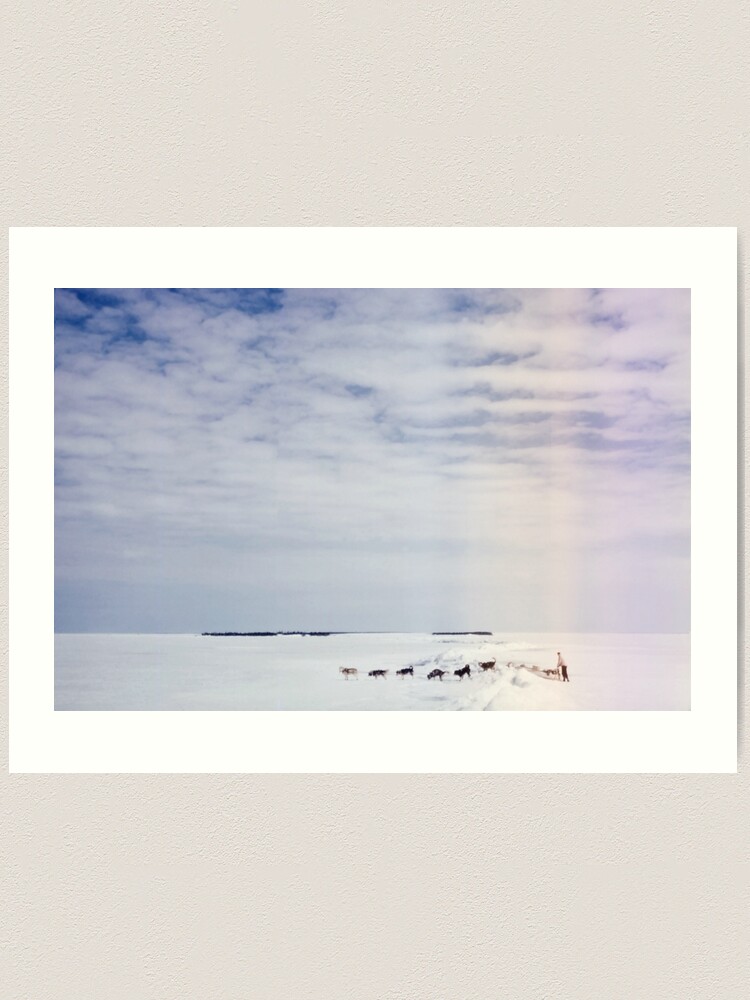 Alternate view of Across the Lake Art Print