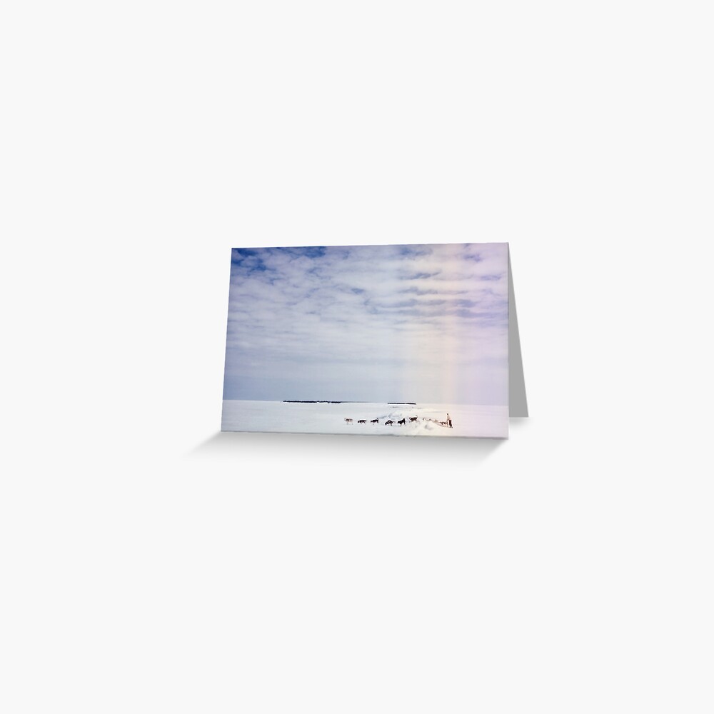 Across the Lake Greeting Card