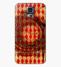 Steampunk Red Harlequin Case/Skin for Samsung Galaxy