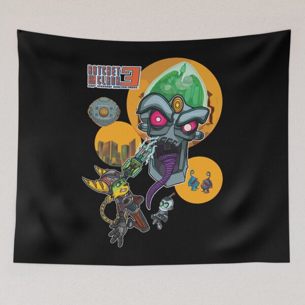Item preview, Ratchet and Clank 3 Alt Art  | Perfect Gift|Ratchet clank designed and sold by justinaan.