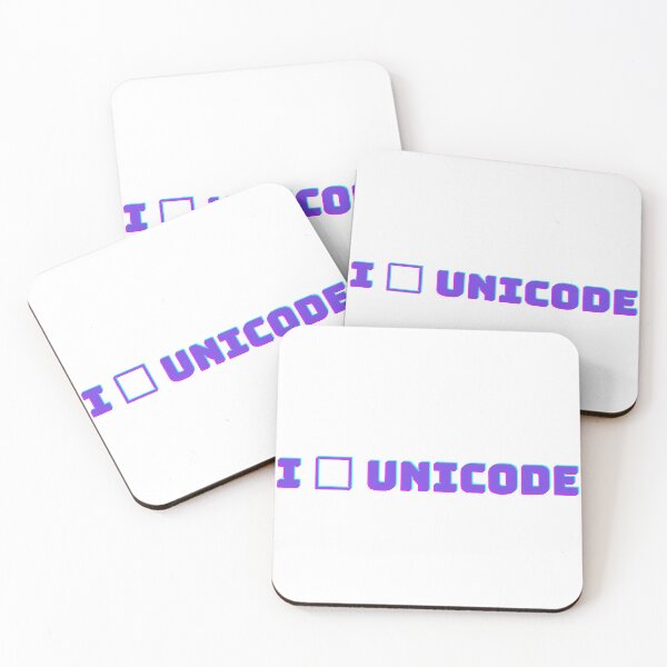 Item preview, I □ Unicode designed and sold by JINRANIN.