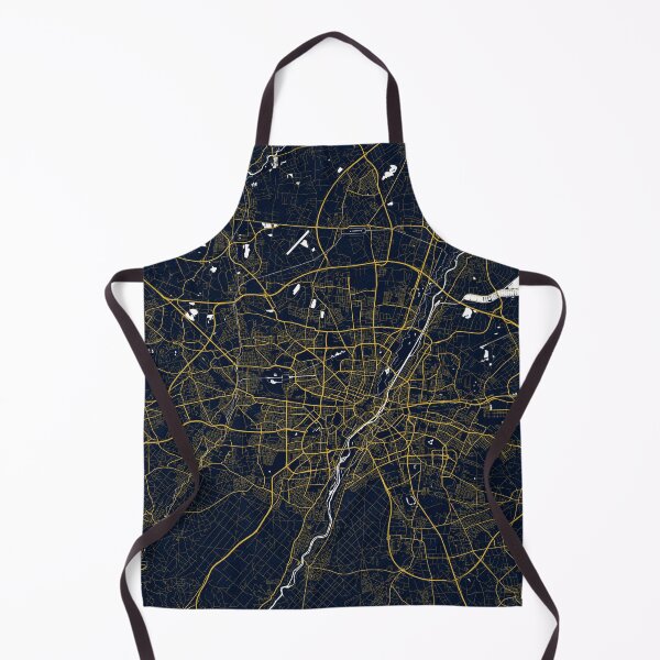 Item preview, Munich City Map of Bavaria, Germany - Gold Art Deco designed and sold by deMAP.