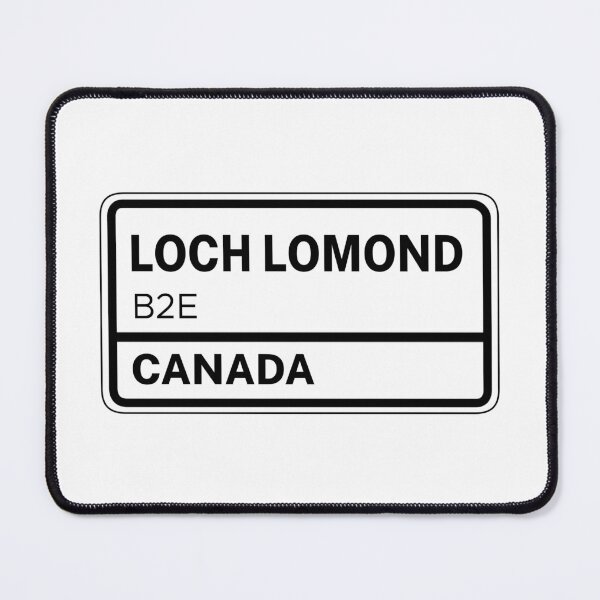 Item preview, Loch Lomond B2E Zip Code  designed and sold by Rajadrone.