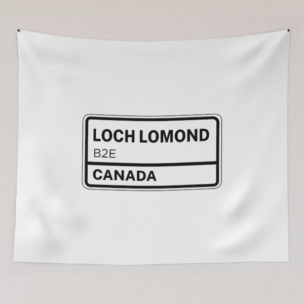 Item preview, Loch Lomond B2E Zip Code  designed and sold by Rajadrone.