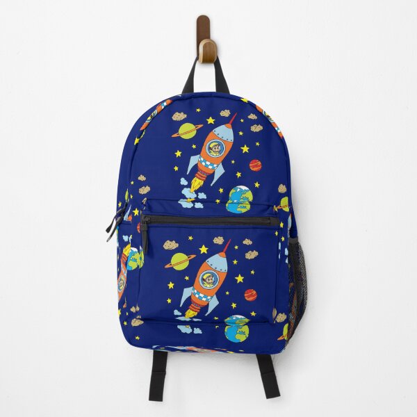 Item preview, Space Rocket Moon Rocket Spaceship Astronaut designed and sold by samshirts.