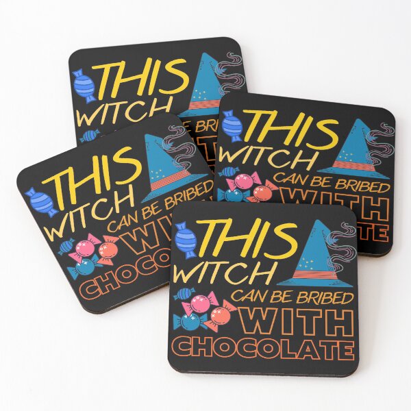Item preview, This Witch Can Be Bribed With Chocolate designed and sold by Anupol.