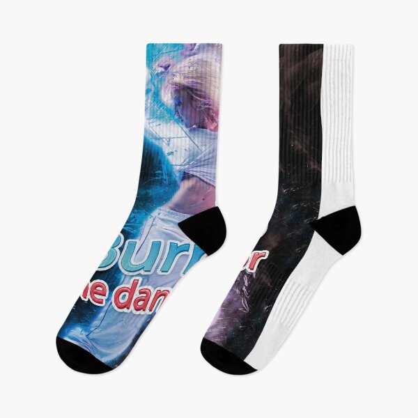 Artikelvorschau, Burn up the Dance Floor - girld dance white cyan red entworfen und verkauft von NTxPhotography.